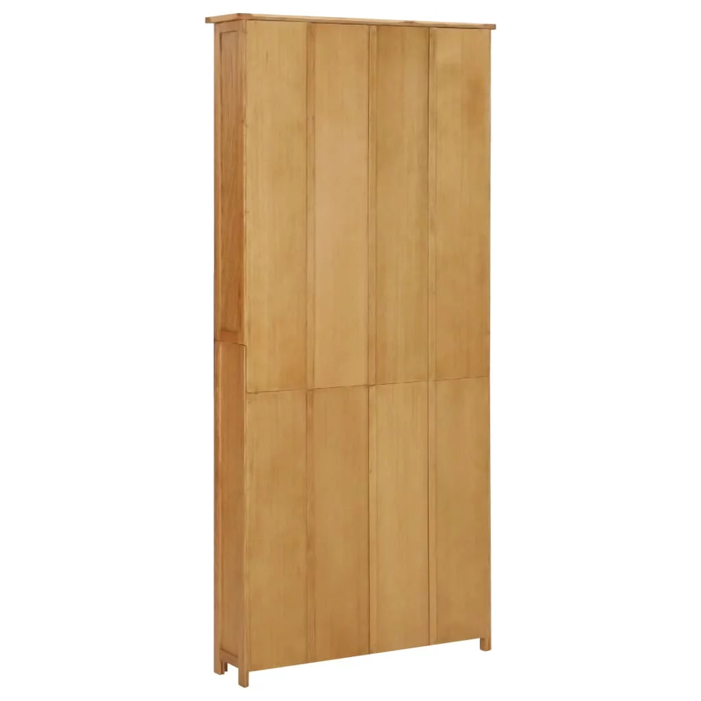 7-Tier Solid Oak Wood Bookcase A10708