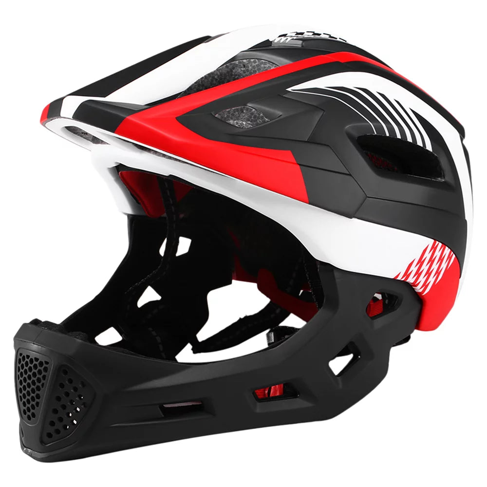Kids Detachable Full Face Bike Helmet N29363