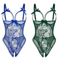 Women One Piece Lace Babydoll Mini Bodysuit B5896