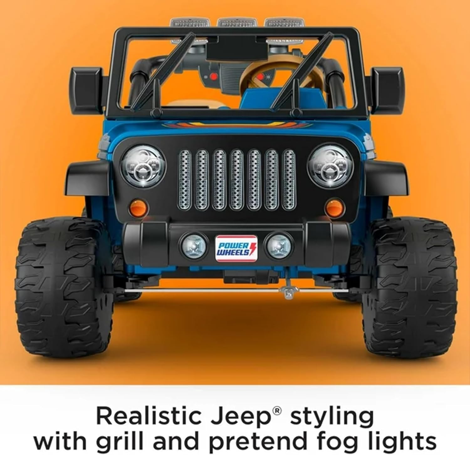 2 Seater Battery Operated Retro Ride On Vehicle Toy Car with Working Lights Y9156