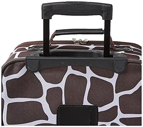 Charcoal 2-Piece Expandable Softside Upright Luggage Set V86256
