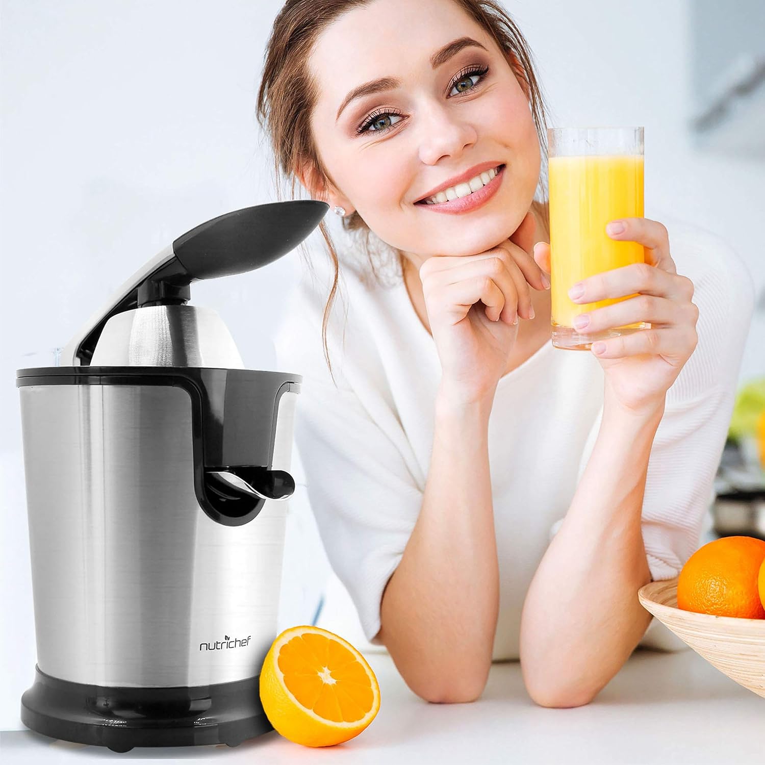 Stainless Steel Electric Juicer W1456