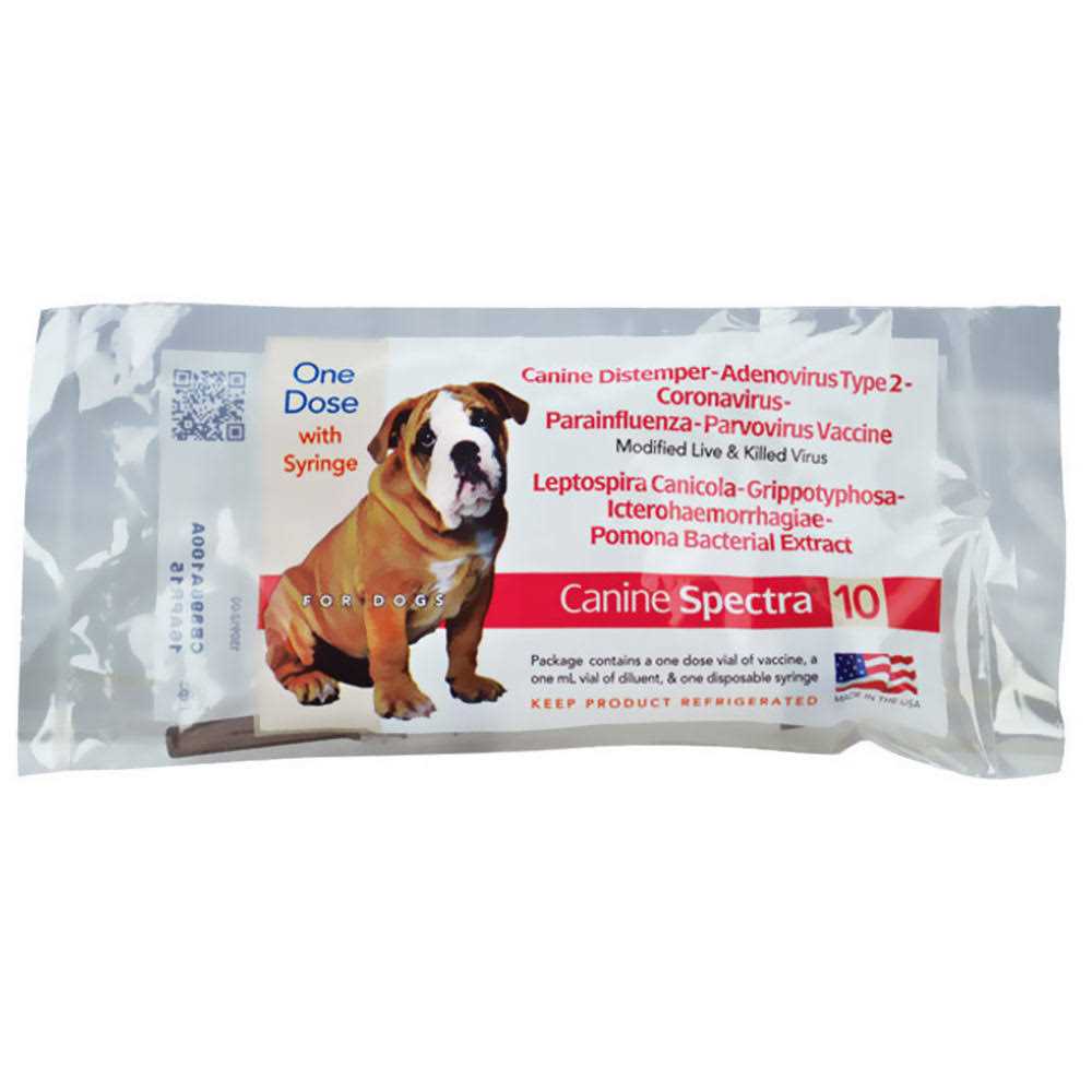 Canine Spectra 10 Dog Vaccine Q777
