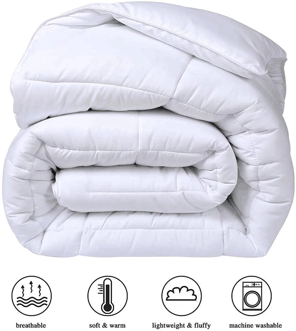 Teal Microfiber Fill Comforter with Pillowcases P194