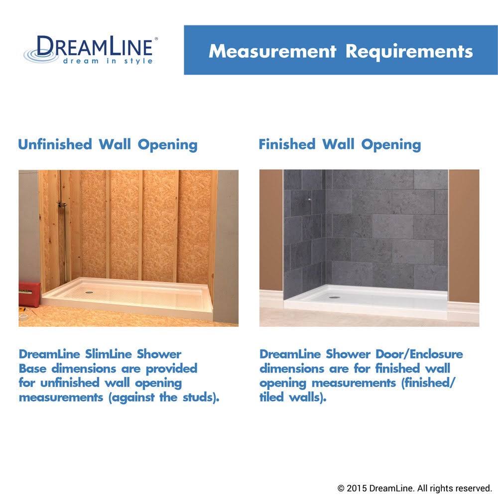 Double Threshold Shower Base Y95572