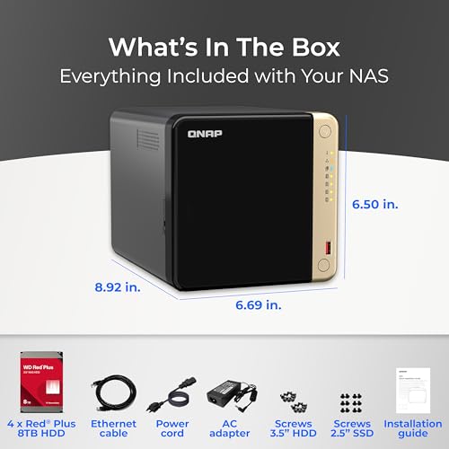 4 Bay Desktop NAS with Intel Celeron Quad-core Processor and Dual 2.5GbE L5512