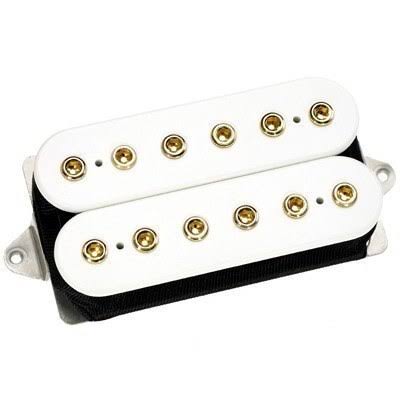 White F-Spaced Humbucker Guitar Pickup B4854