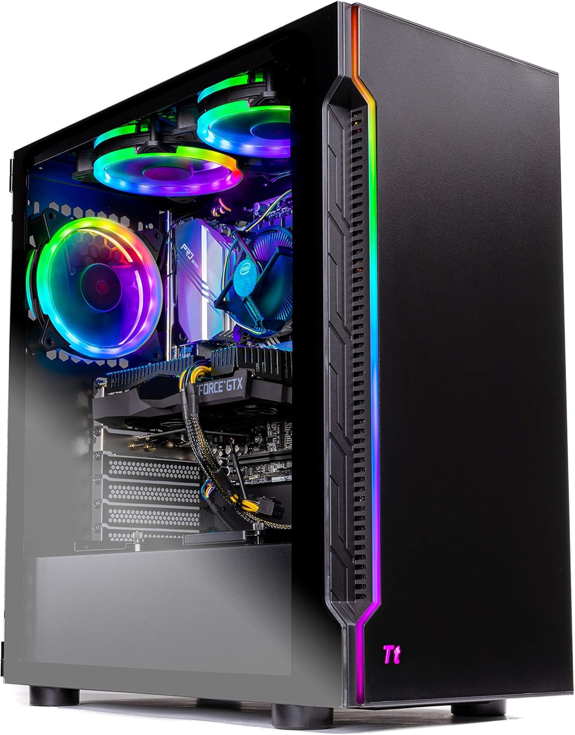 Intel Core i5 9400F 2.9GHz GTX 1650 4G 500GB SSD 8GB DDR4 3000MHz RGB Fans Windows 10 Home 64-bit 802.11AC Wi-Fi Desktop P43010