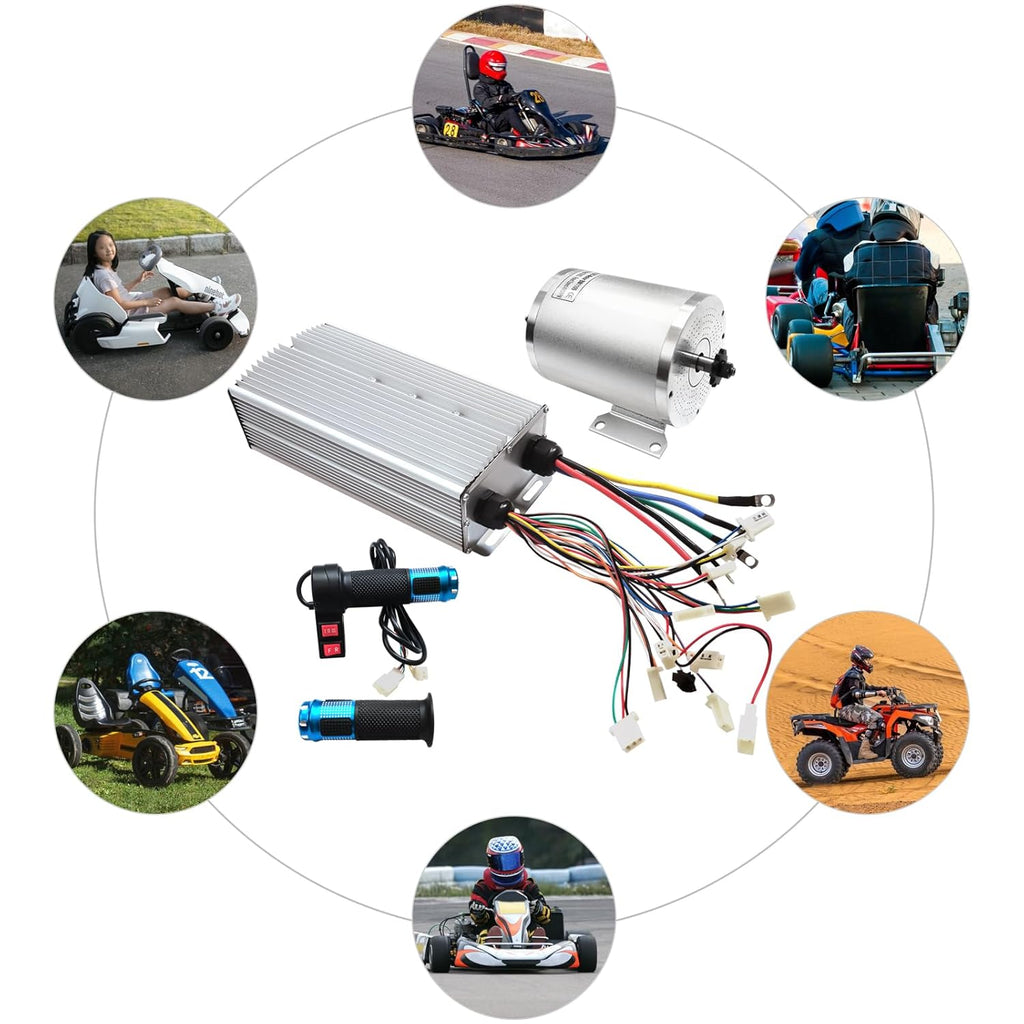 Brushless Motor Kit 3000W 72V BLDC Motor Kit with Brushless Controller U426807