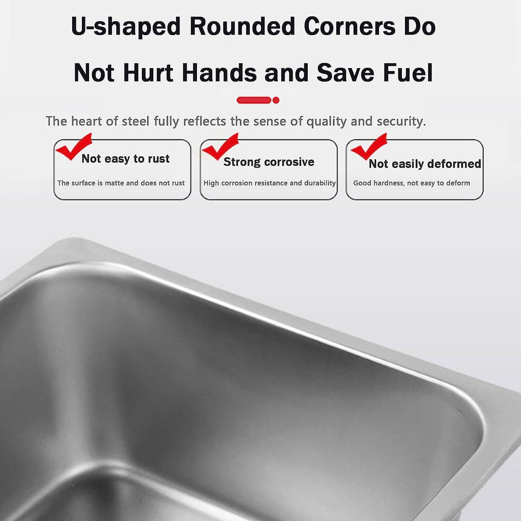 5000W Stainless Steel Electric Countertop Deep Fryer C2424