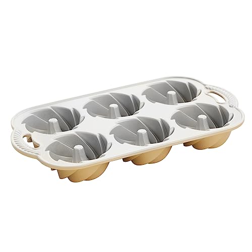 Silver Metallic Bundtlette Cake Pan D943550
