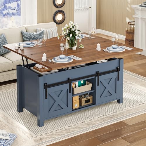 Grey Lift Top Coffee Table with Storage O921921
