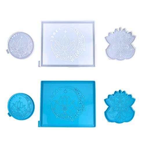 Crystal Epoxy Silicone Tray Molds K329