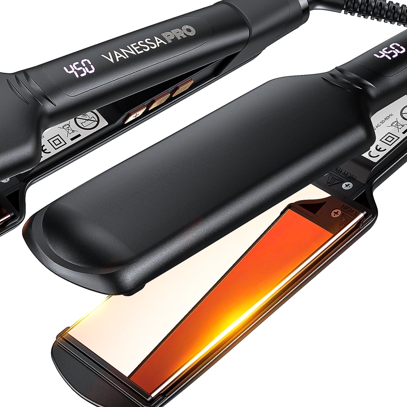 100% Pure Titanium Wide Flat Iron (2-inch) H584064