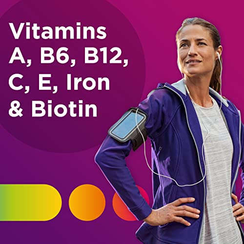 Multivitamin Supplement with Iron, Vitamin D3, B Vitamins, Vitamins C and E, 250 Count Q870819