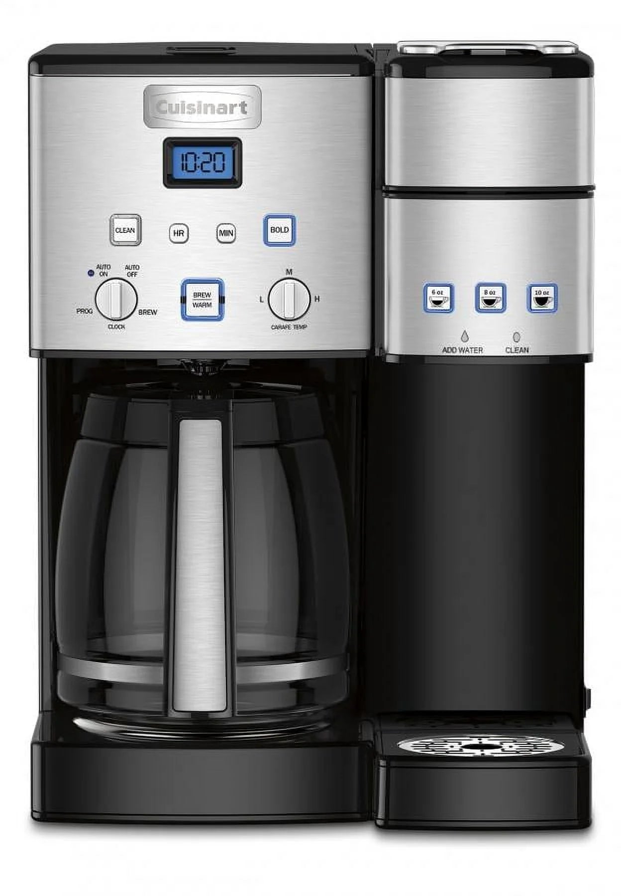12 Cup Coffeemaker and Single-Serve Brewer Y598919
