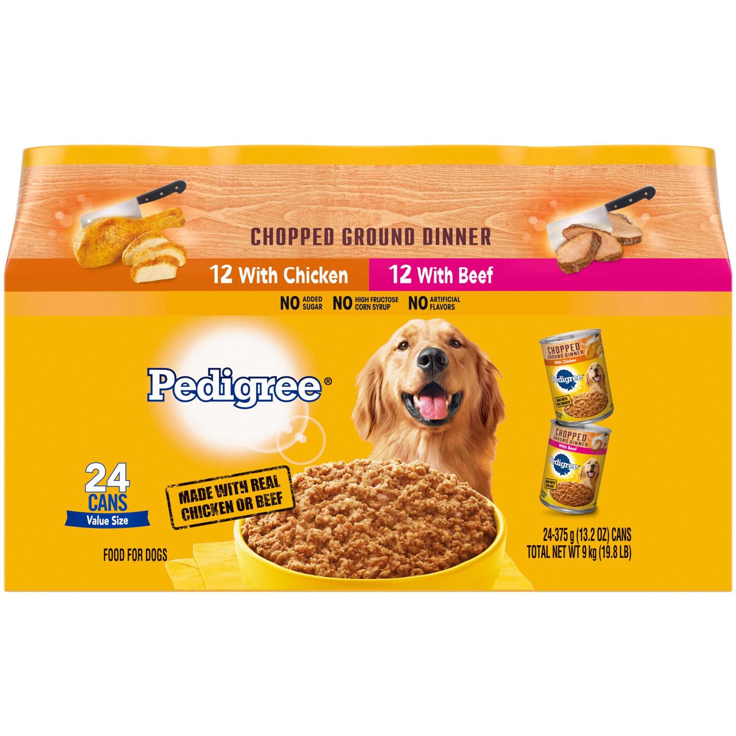 Chopped Ground Dinner Dog Food D4506