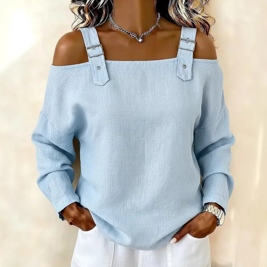 Sexy Solid Color Polyester Pullover Tank Top with Chain Detail for Spring